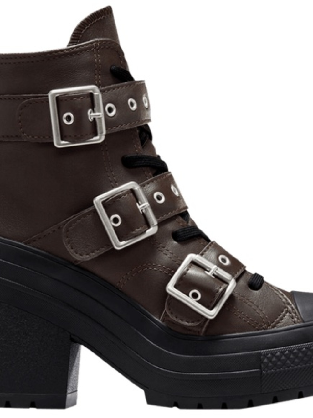 Converse Chuck 70 De Luxe Heel Leather High 'Buckle - Fresh Brew'